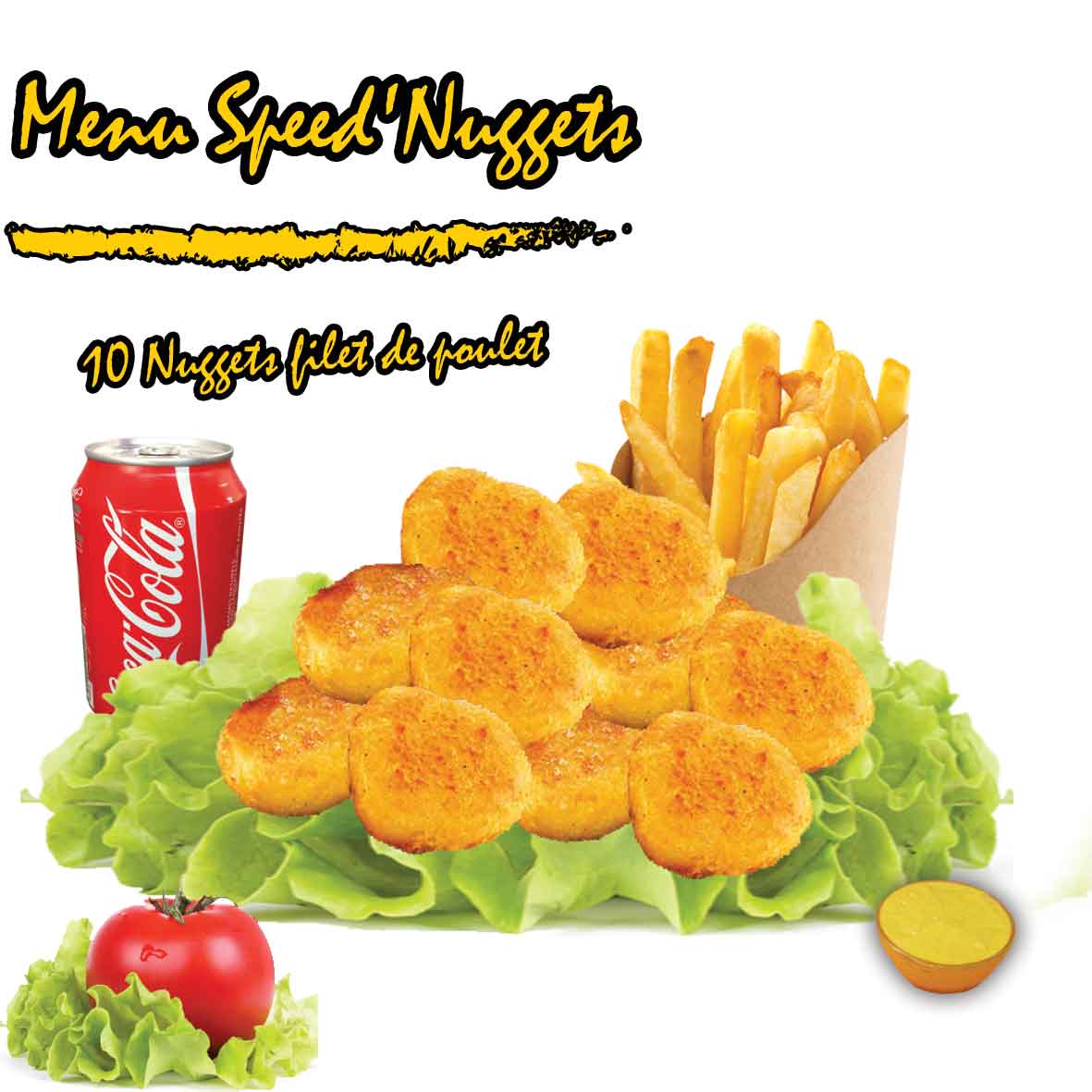 Menu Speed'Nuggets