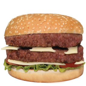 Double Burger Emmental