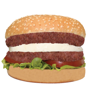 Hamburger double feta