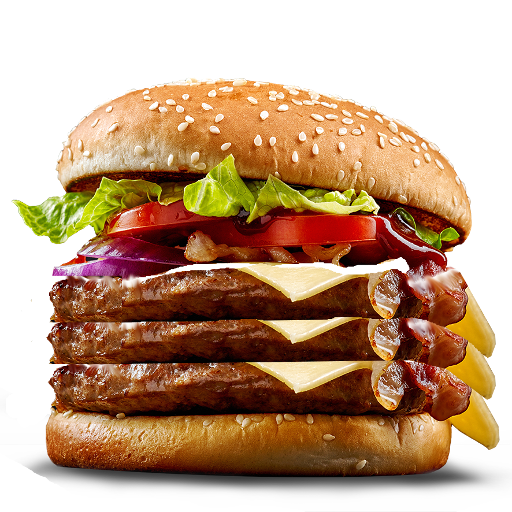 Burger triple