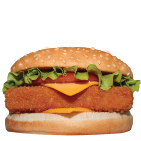 Fishburger classic cheddar
