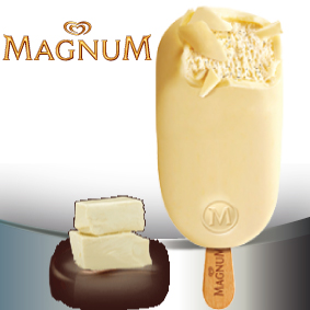 Magnum chocolat blanc