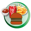 Menu Burger triple