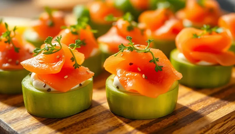 Concombre farci : la technique pour un apéro chic sans plateau japonais